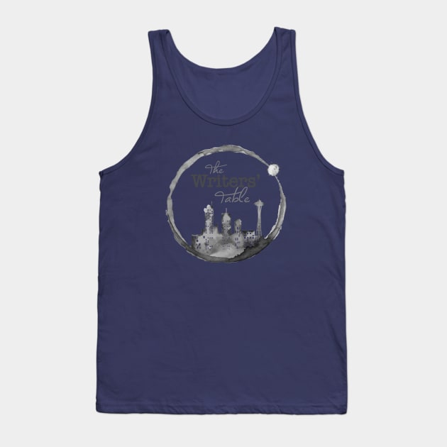 Writers' Table - Seattle (B&W) Tank Top by Mizgot